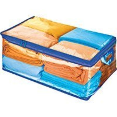 ZIPLOC Ziploc 71596/70162 Flexible Tote, 22 gal Capacity, Zipper Closure, Plastic, Clear 71596/70162